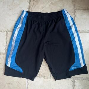 Vertical Shimmer Dazzle Athletic Hoop Shorts Mens XL Vintage Y2K 90s Rare